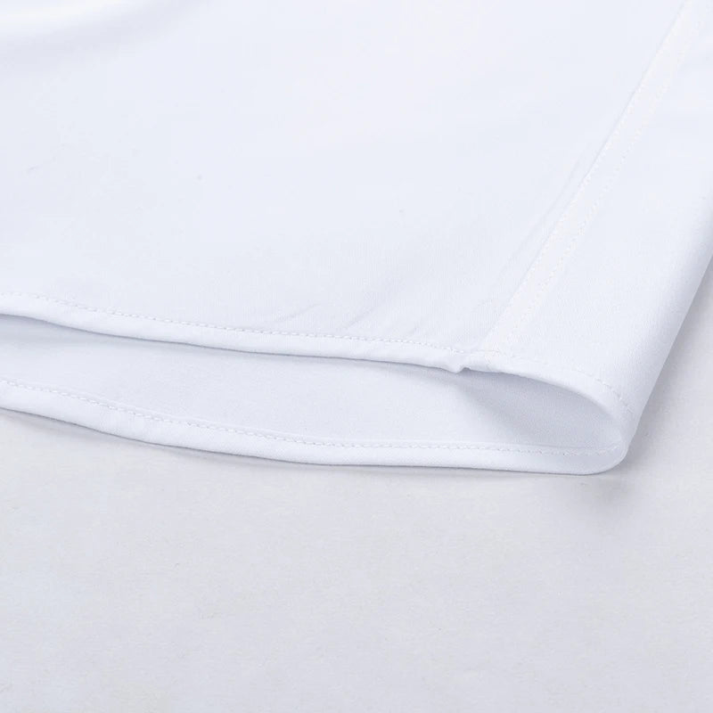 Embroidered French Cufflinks Men's Long-Sleeve Shirt with Collar Pins, Big Collar Dress Shirt for Business Formal Wear, Gentlema